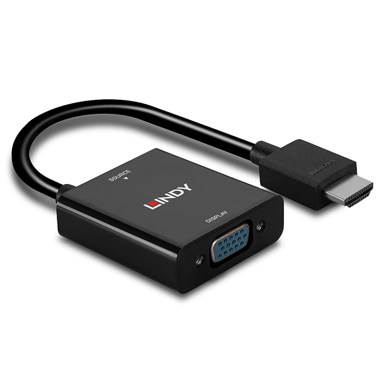 Lindy Convertisseur HDMI vers VGA Noir - vue 5