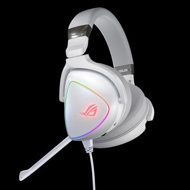 ASUS ROG Delta White Edition Auriculares con cable Diadema Play USB Type-C Blanco