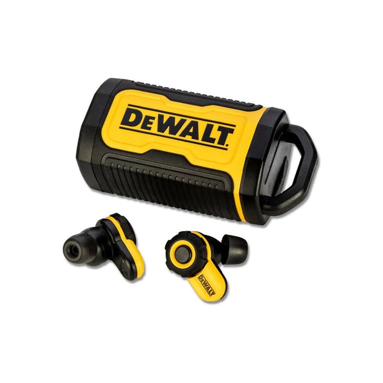 DEWALT Pro x2 Jaune et Écouteurs True Wireless
