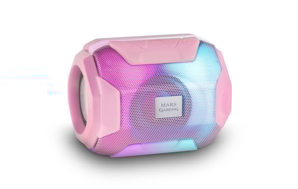 Mars Gaming MSBAXP Altoparlante portatile e altoparlante portatile stereo per feste rosa 10 W