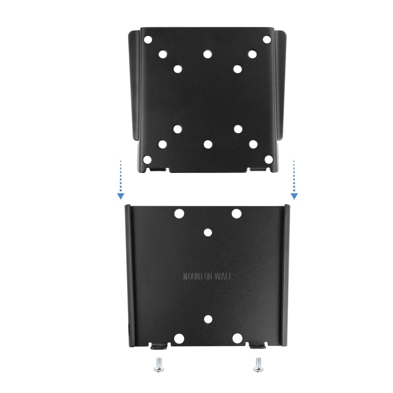 Support Mural Fixe Tooq pour Moniteur 13 27 Poids Max 30Kg VESA 100X100mm Couleur Neuf - vue 3