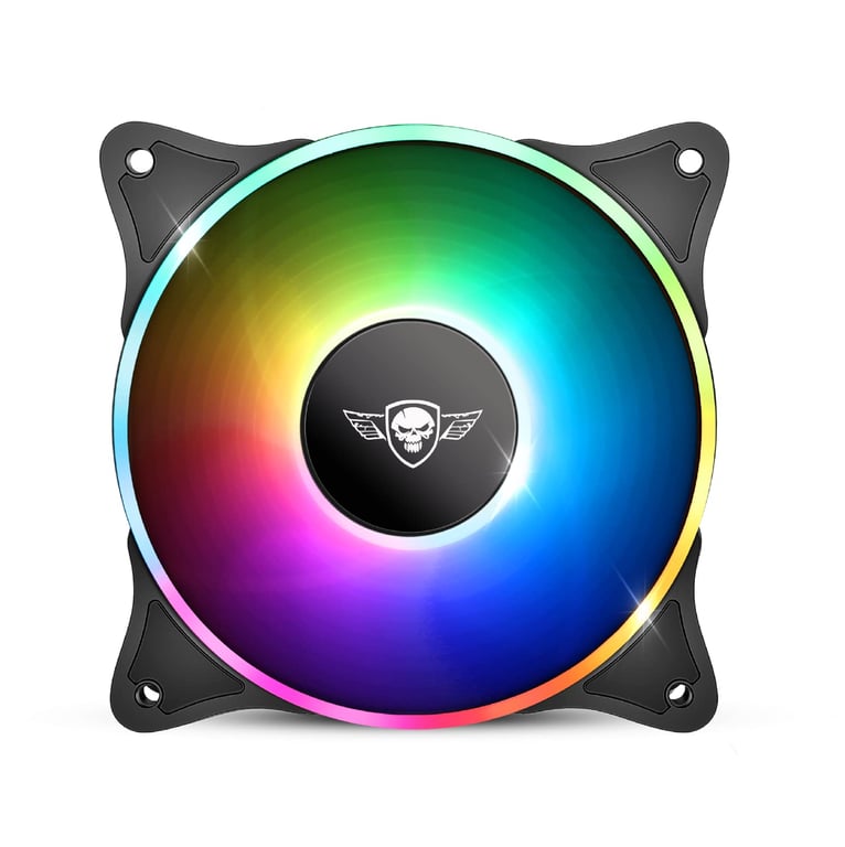 Spirit Of Gamer Ventilateur de boitier AirForce Circle RGB 12cm Neuf