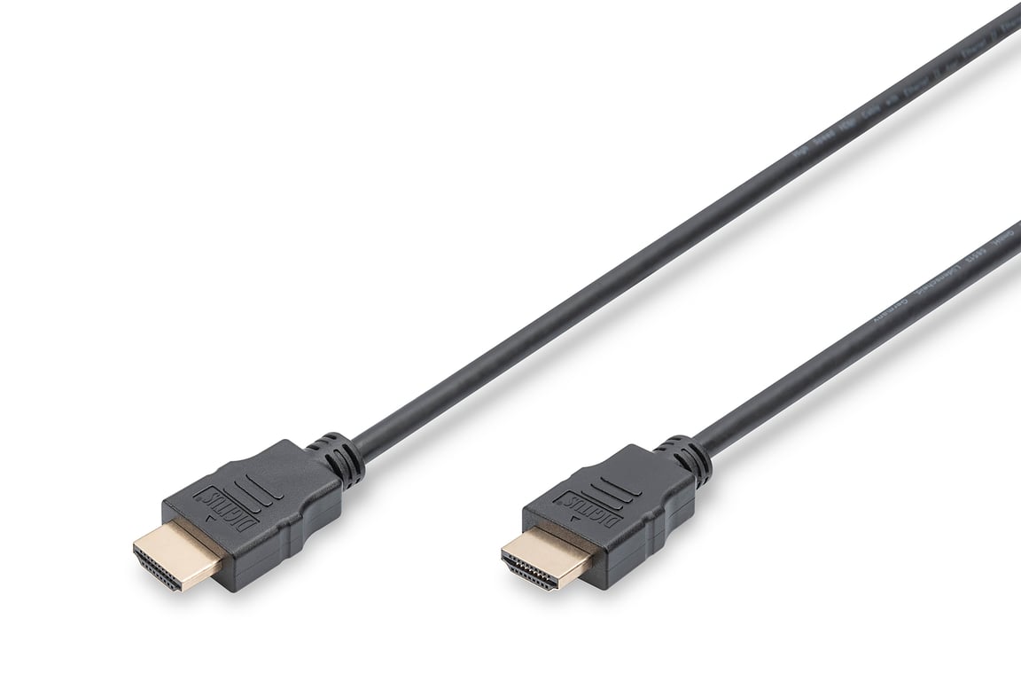 Digitus HDMI à haut débit avec câble de raccordement Ethernet