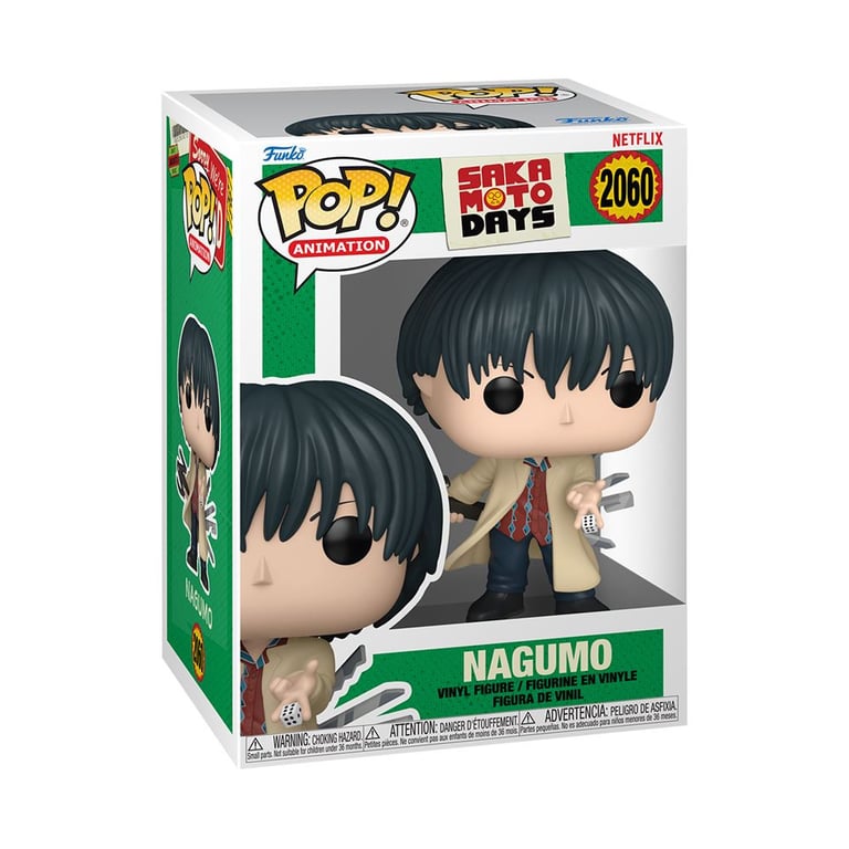 Sakamoto Days Figurine POP! Saka Days Yoichi Nagumo 9 cm - vue 1