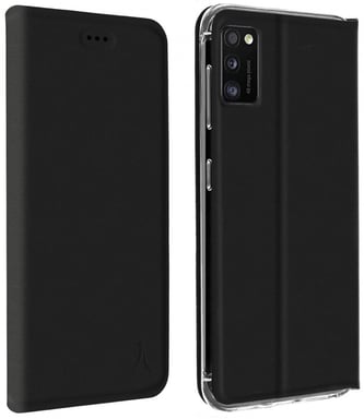 Akashi ALTFA41BLK coque de protection pour téléphones portables 15 cm (5.9'') Folio porte carte Noir Samsung Galaxy A71