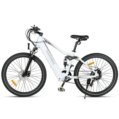 Samebike XD26-II Bicicleta eléctrica para adultos, 750 W, 26 pulgadas, suspensión total, batería de 48 V y 14 Ah