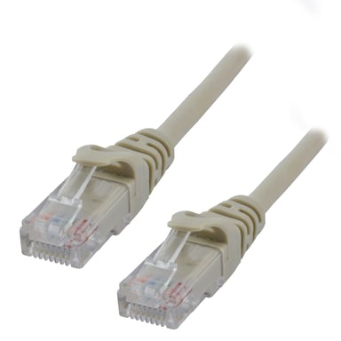 MCL 3m Cat6 U/UTP câble de réseau Gris U/UTP (UTP)
