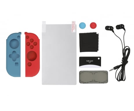 Konix Starter Kit Rojo y Azul para Switch