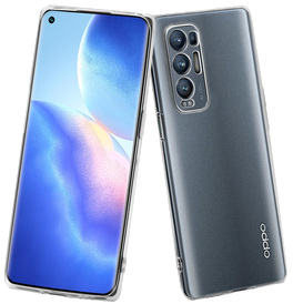 Muvit For Change Coque Souple Clear Designed For Oppo Find X3 Neo