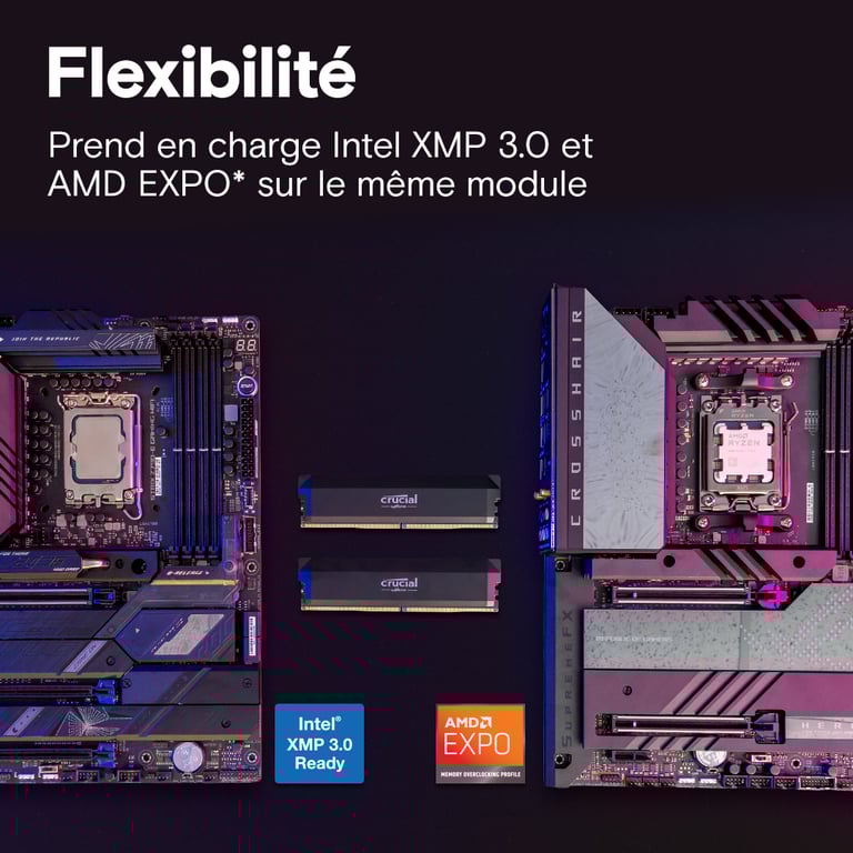Crucial Pro OC module de mémoire 2 x DDR5 6400 MHz Neuf - vue 2