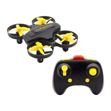 Drone teledirigido - FLYBOTIC - TECH DRONE - Alta tecnología 360° - 4 hélices - Alcance 8 m - Edad 8 años