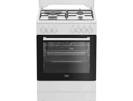 Cuisinière Mixte BEKO FBS63031WCS – 3 Gaz + 1 Électrique, 79L, Classe A - vue 9