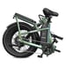 Vélo électrique FAFREES F20 Flex pour les trajets domicile-travail, batterie 36 V 20 Ah / autonomie de 100 km, capteur de couple - vert éclatant