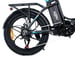 ONESPORT OT16 Bicicleta eléctrica plegable - 350W 720WH Autonomía 52KM - Negro