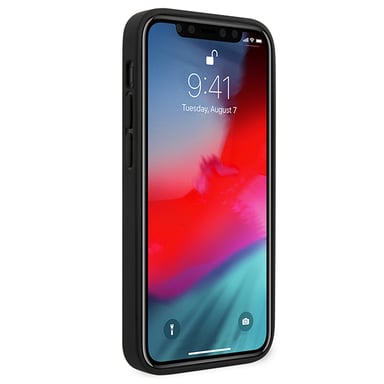 Custodia Ferrari per iPhone 12 mini 5,4'' Nero Off Track Trapuntato