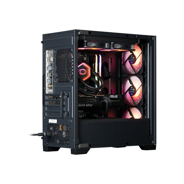 PC Gamer powered by COOLER MASTER Sans Windows AMD Ryzen 5500 RTX 5060 RAM RGB SSD 480Go - vue 4