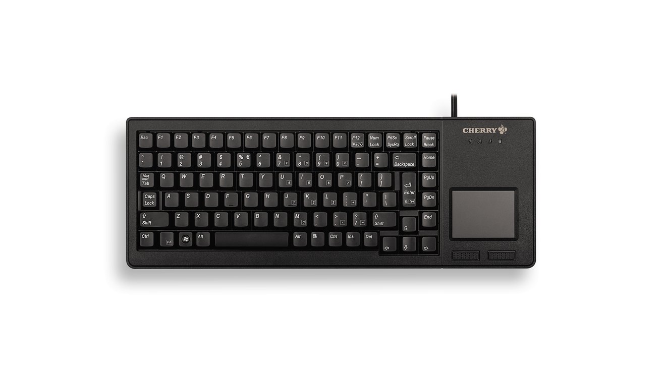CHERRY XS G84-5500 TASTIERA TOUCHPAD Mini tastiera cablata, touchpad, USB, nero, AZERTY - IT - nuovo