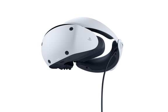 Sony PlayStation VR2 Pantalla con montura para sujetar en la cabeza Negro, Blanco