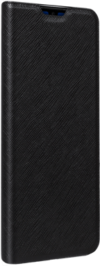 BigBen Funda para Huawei P Smart 2021 Folio Stand Edition con ranura para tarjetas Negro