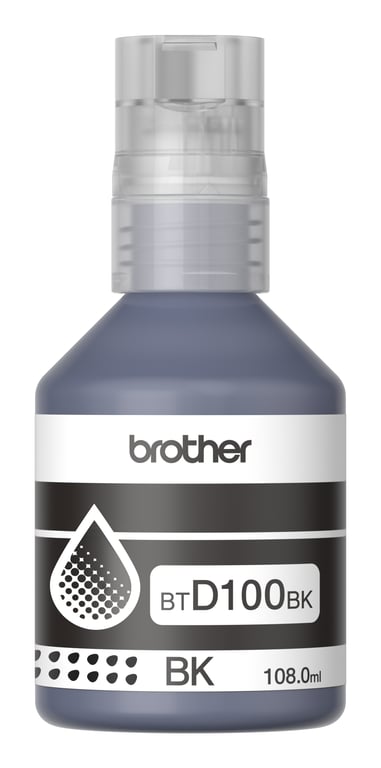 Brother BTD100BK 108 ml haute capacité original boîte de suspension recharge d'encre pour Brother DCP T530DW DCP T730DW MFC T930DW - vue 3