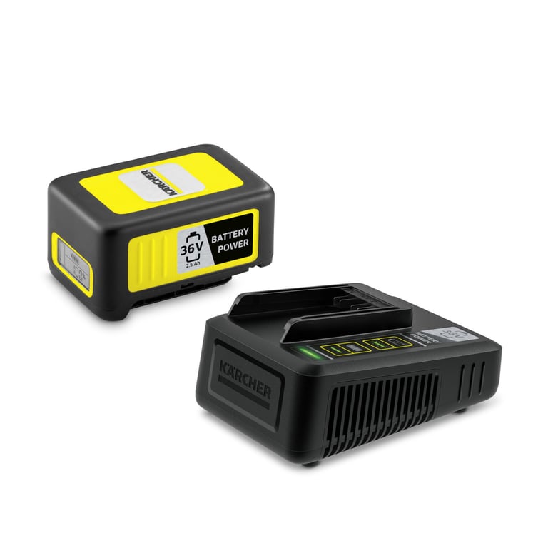 Batterie KARCHER POWER 36V / 2.5 Ah avec écran LCD et chargeur rapide - vue 3