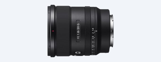 Sony FE 20 mm F1.8 G MILC Ultra Wide Lens Nero