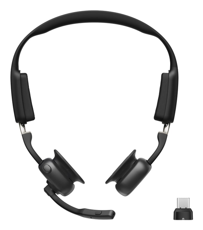 SHOKZ C610 AC BK écouteurcasque Sans fil Crochets auriculaires BureauCentre d'appels USB Type C Bluetooth - vue 2