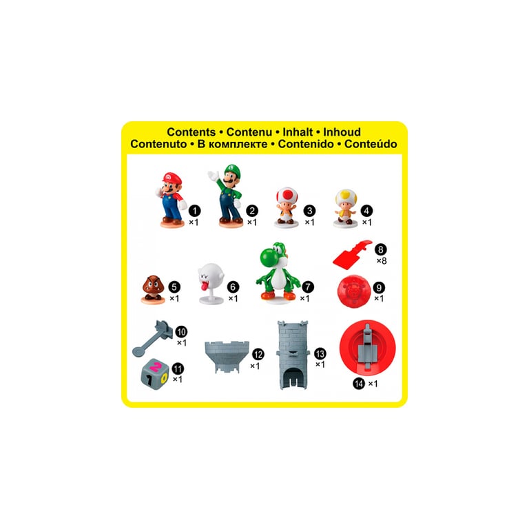 SUPER MARIO Blow Up! Shaky tower Jeu de société EPOCH 7356 - vue 3