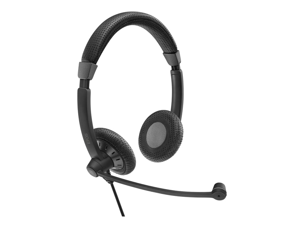 EPOS SC 75 USB MS double-sided wired headset with both 3.5 mm jack and USB connectivity - Neuf
