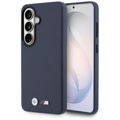 Funda BMW M Metal Logo MagSafe para Samsung Galaxy S26, azul marino