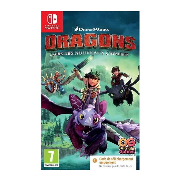 Dragon 3 Jeu Nintendo Switch - Code in a box - Neuf