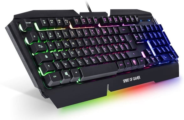 Tastiera per gamer Spirit of Gamer Pro-K5 RGB (nero)