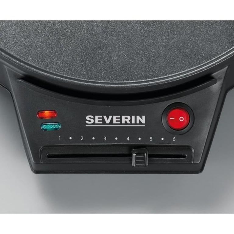 Crêpière Severin CM2198 – 1000W, Plaque Antiadhésive 30cm, Thermostat Réglable - vue 9