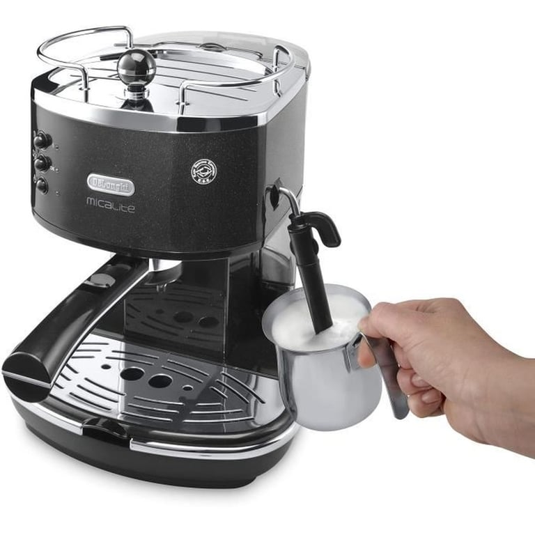 Machine À Café Manuelle De'Longhi ECO311.BK – 15 Bars, 1,4 L, Arrêt Automatique - vue 5
