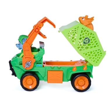 Vehículo + Figurita Rocky - La Patrulla Canina - La Película Misión Dino - SPINMASTER - A Partir De 3 Años