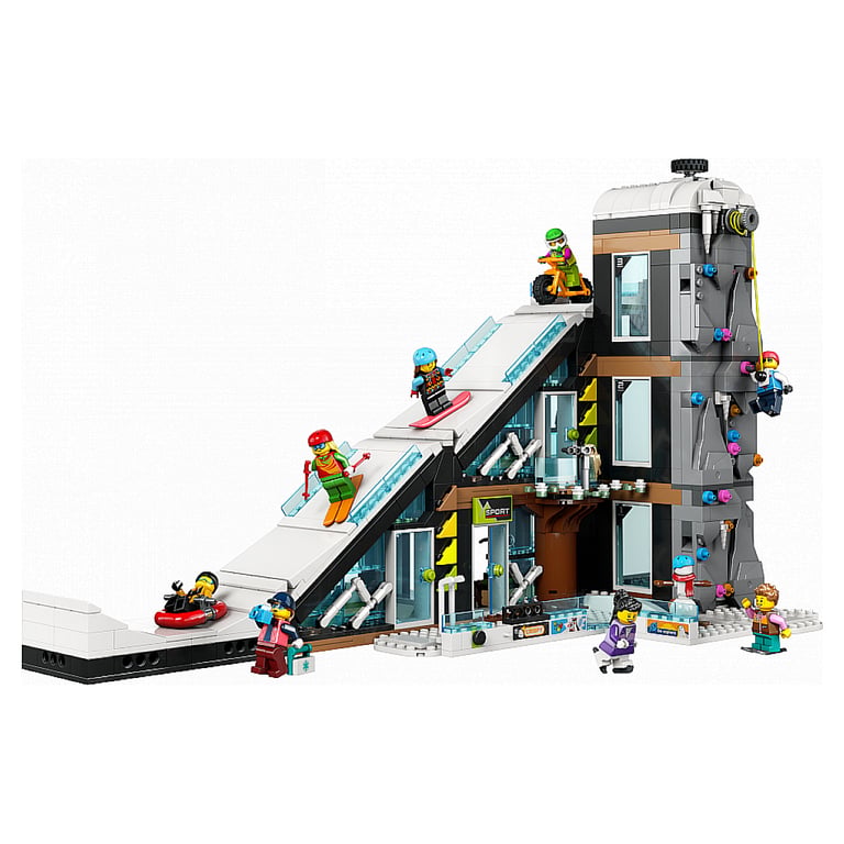 LEGO City Le complexe de ski et d'escalade - vue 3