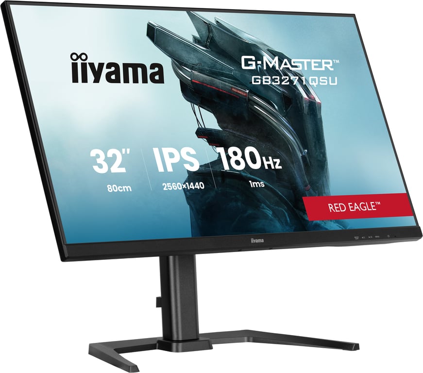 iiyama GB3271QSU-B2 écran plat de PC 80 cm (31.5 ) 2560 x 1440 pixels Quad HD LED Noir - Neuf
