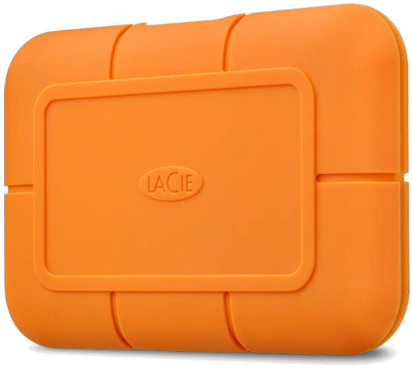 Disque dur LaCie Rugged 1000 Go - Orange