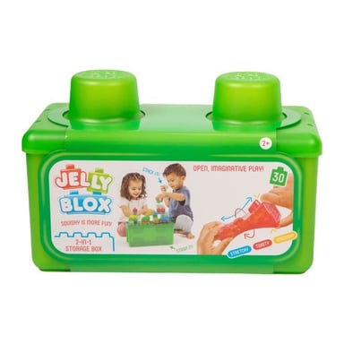 Bloques de construcción - GOLIATH - Jelly Blox Maleta de almacenamiento - Bloques suaves y táctiles! A partir de 2 años