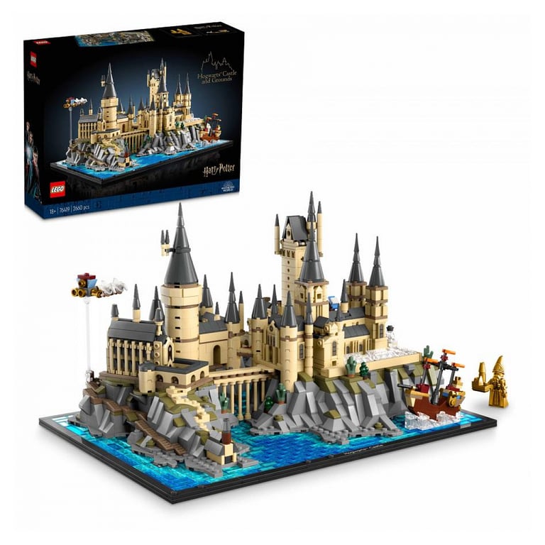 Lego Harry Potter Le Château Et Le Domaine De Poudlard 76419 Lego La Boîte - vue 6