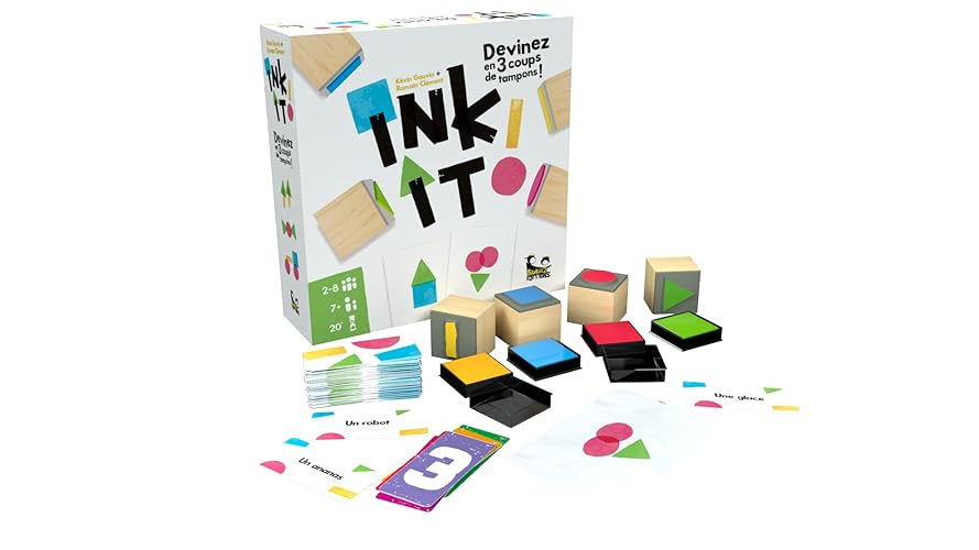Jeu d'Ambiance Blackrock Games Ink It – Coopératif de Créativité pour 2 à 8 Joueurs - vue 5