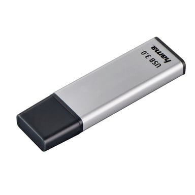 Memoria USB ''Classic'', USB 3.0, 128 GB, 90 MB/s, plata