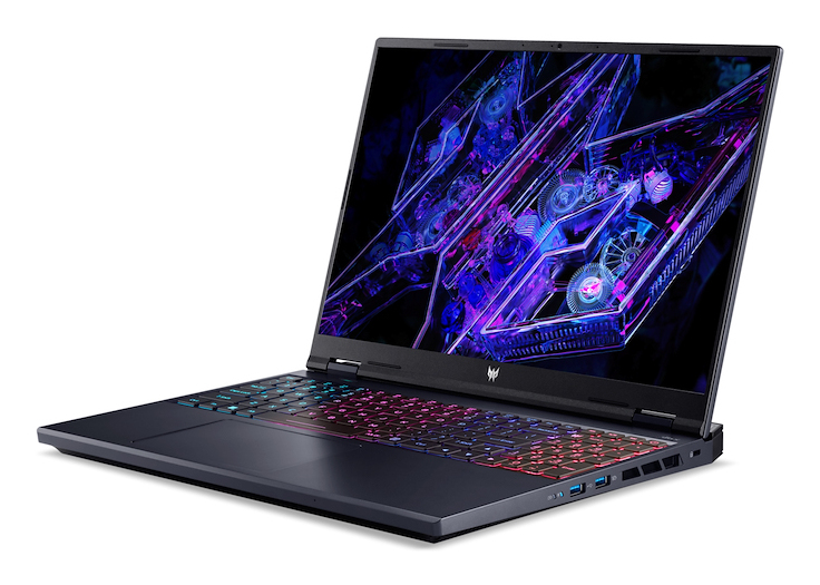 PC Portable Gaming Acer Predator Helios Neo PHN16 72 16 QHD+ 165 Hz Intel® Core™ i7 RAM SSD Nvidia GeForce RTX 4060 Abyssal - vue 8