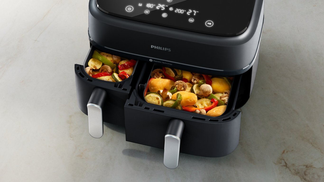 Philips 3000 series Série 3000 NA351/00 Airfryer à double panier - Neuf