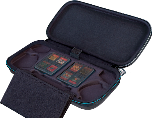 NACON NNS40W Housse de protection pour console de jeux portable Boîtier robuste Nintendo Gris