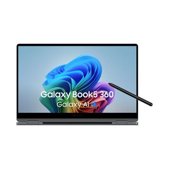 Galaxy Book5 360 Core Ultra 7 (15,6'') 120Hz pantalla táctil 16GB RAM 512GB SSD Gris - AZERTY