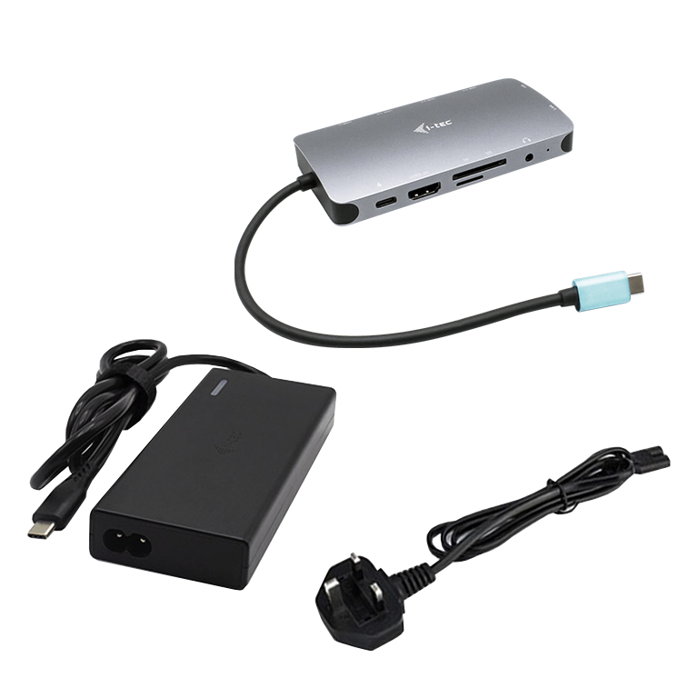 Hub USB i Tec C31NANOVGA77W USB 3.2 Gen 1 Vitesse 10 Gbit/