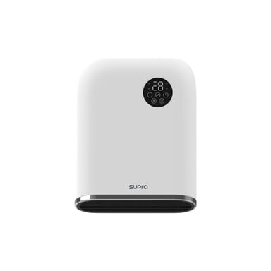 Calefactor Supra TINO COMBO 2000 W Blanco, mural o móvil, termostato 10-35 °C, modos Confort/Eco/Antihielo, 20 m²