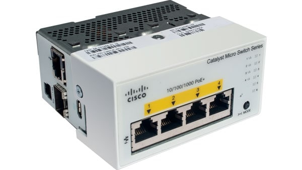 Cisco CMICR-4PC switch Gestionado L2 Gigabit Ethernet (10/100/1000) Energía sobre Ethernet (PoE) Gris