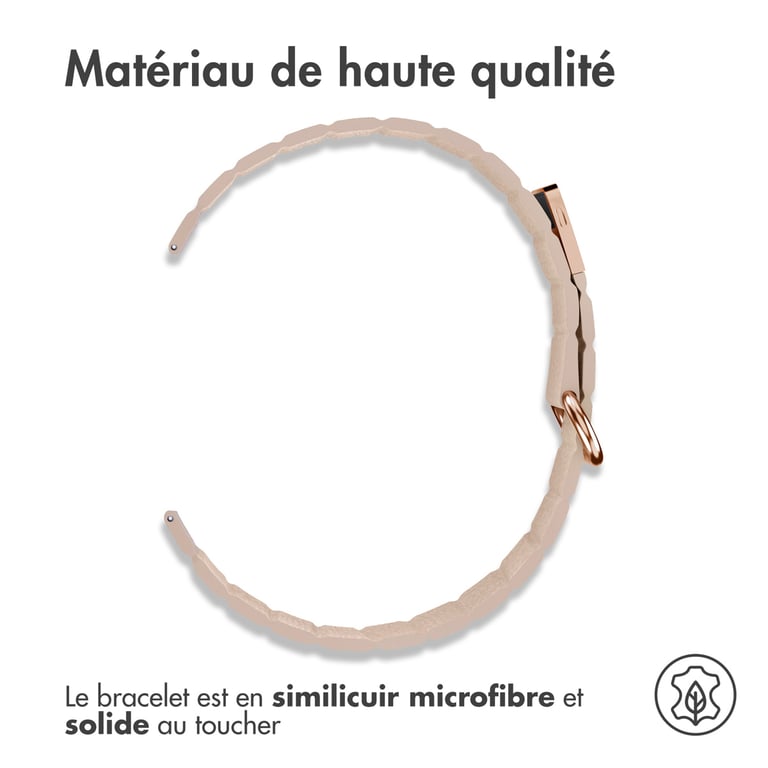 Bracelet imoshion 20mm Cuir magnétique - vue 9